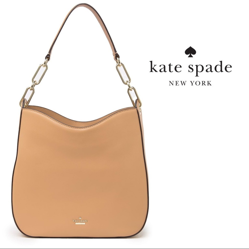 NWT Kate Spade Robson Lane Sana Leather Shoulder Hobo Bag